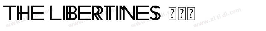 The Libertines字体转换